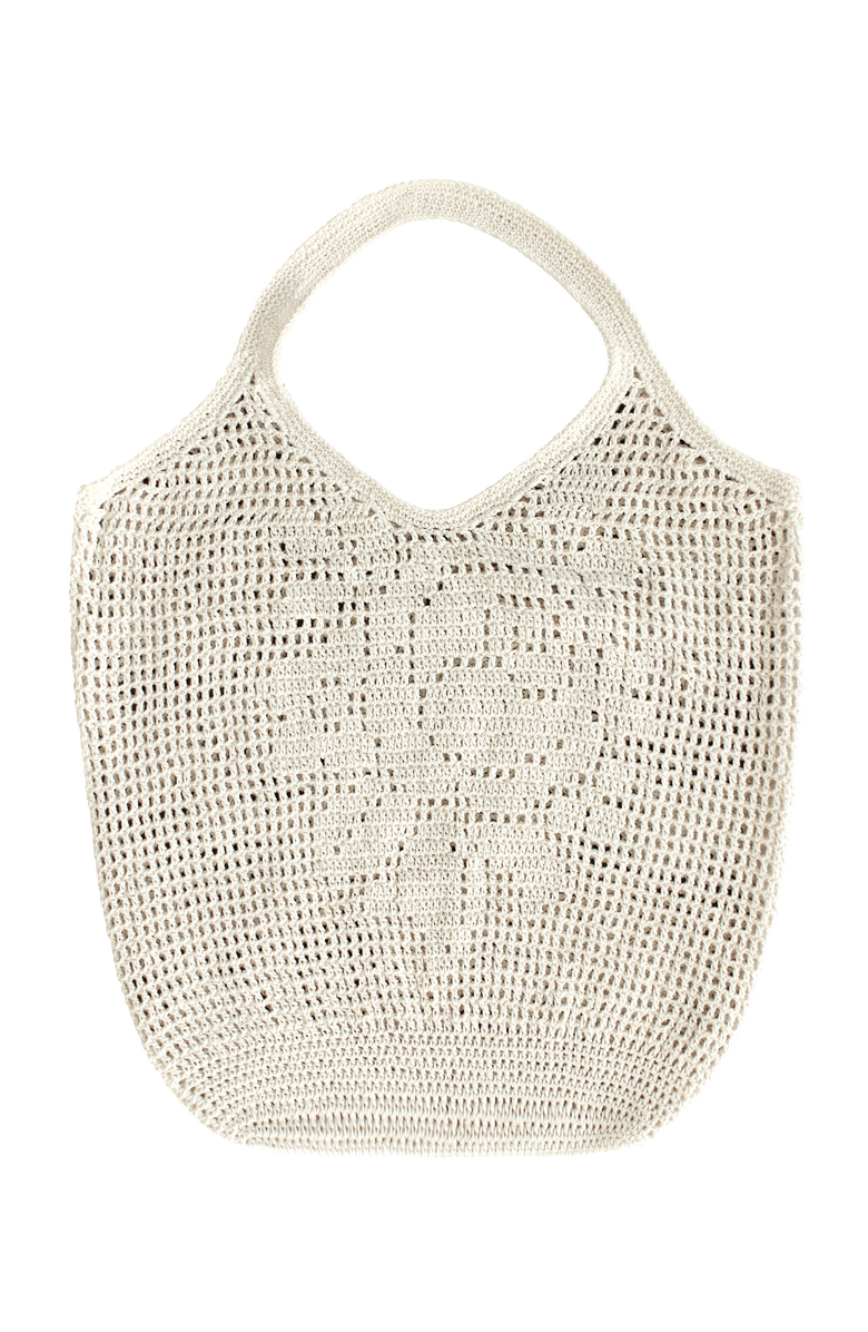 BRUNNA.CO The Vera Handwoven Crochet Tote, Main, color, Off White