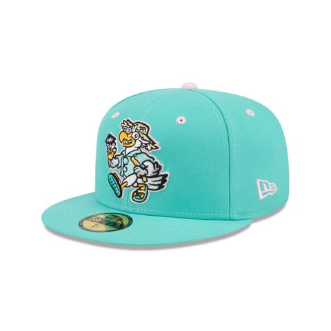 Men's New Era  Turquoise Biloxi Shuckers Theme Nights 59FIFTY Fitted Hat
