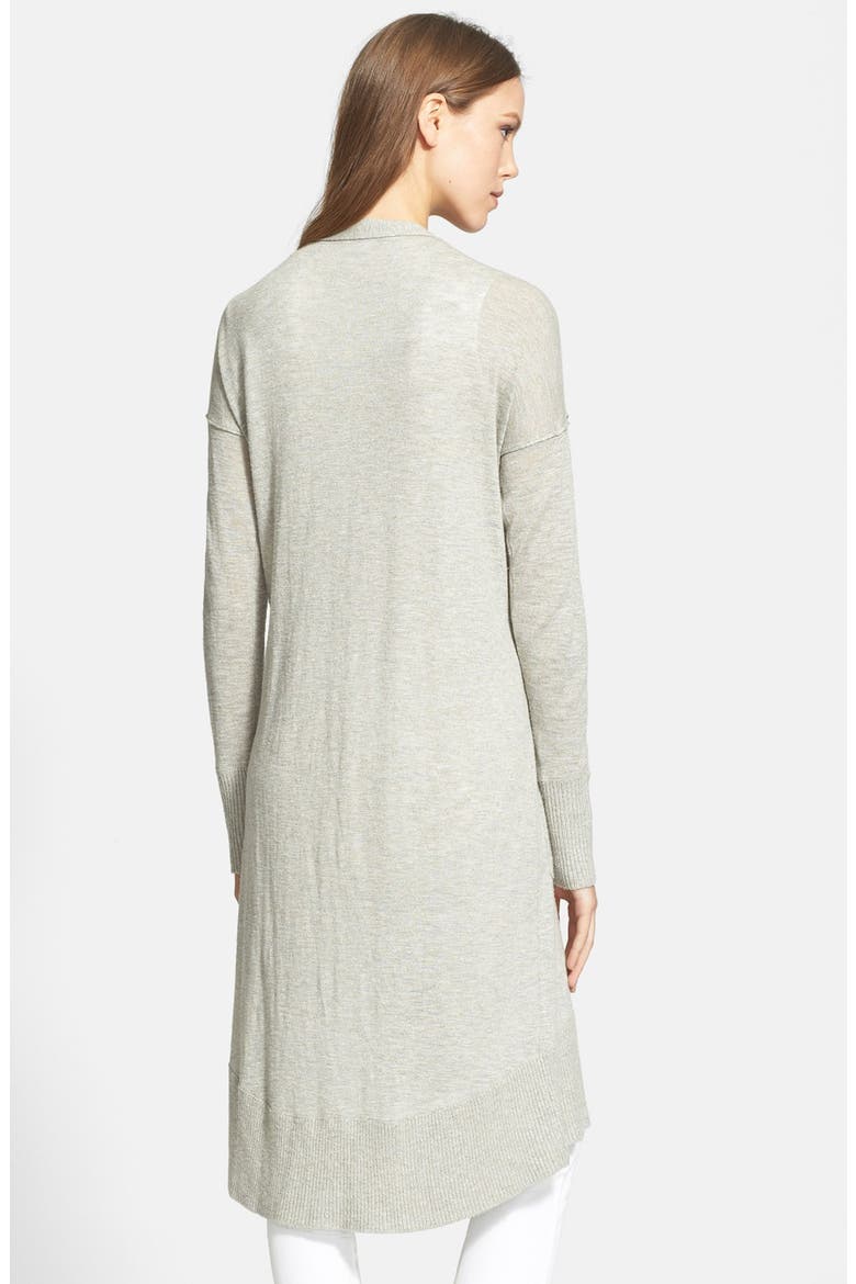 Long Cardigan, Alternate, color, HUSK