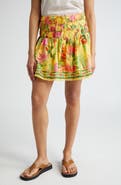FARM Rio Delicate Fruit Garden A-Line Skirt