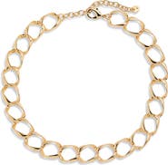 Nordstrom Oversize Curb Link Collar Necklace