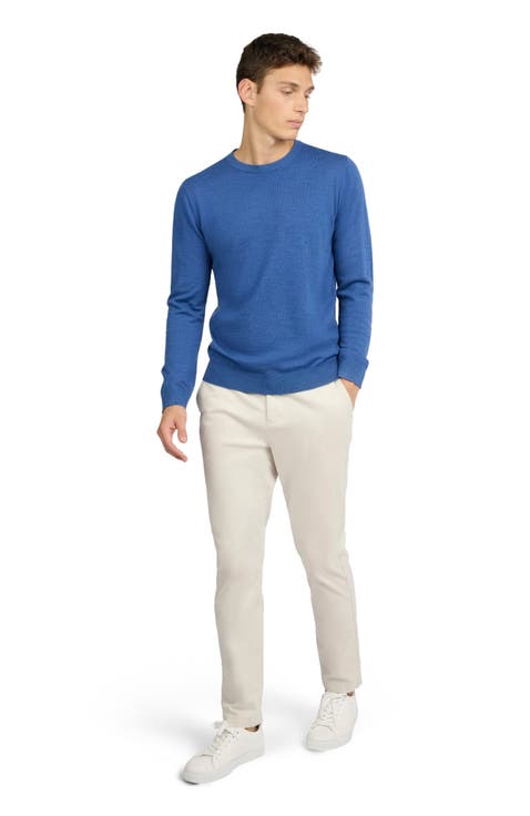 Extra Fine Merino Wool Crewneck Sweater