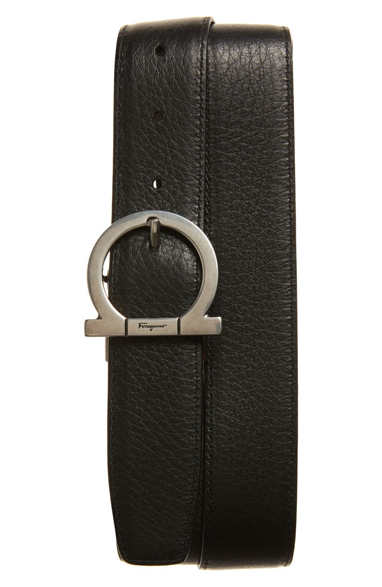 FERRAGAMO Salvatore Ferragamo Reversible Leather Belt, Alternate, color, 