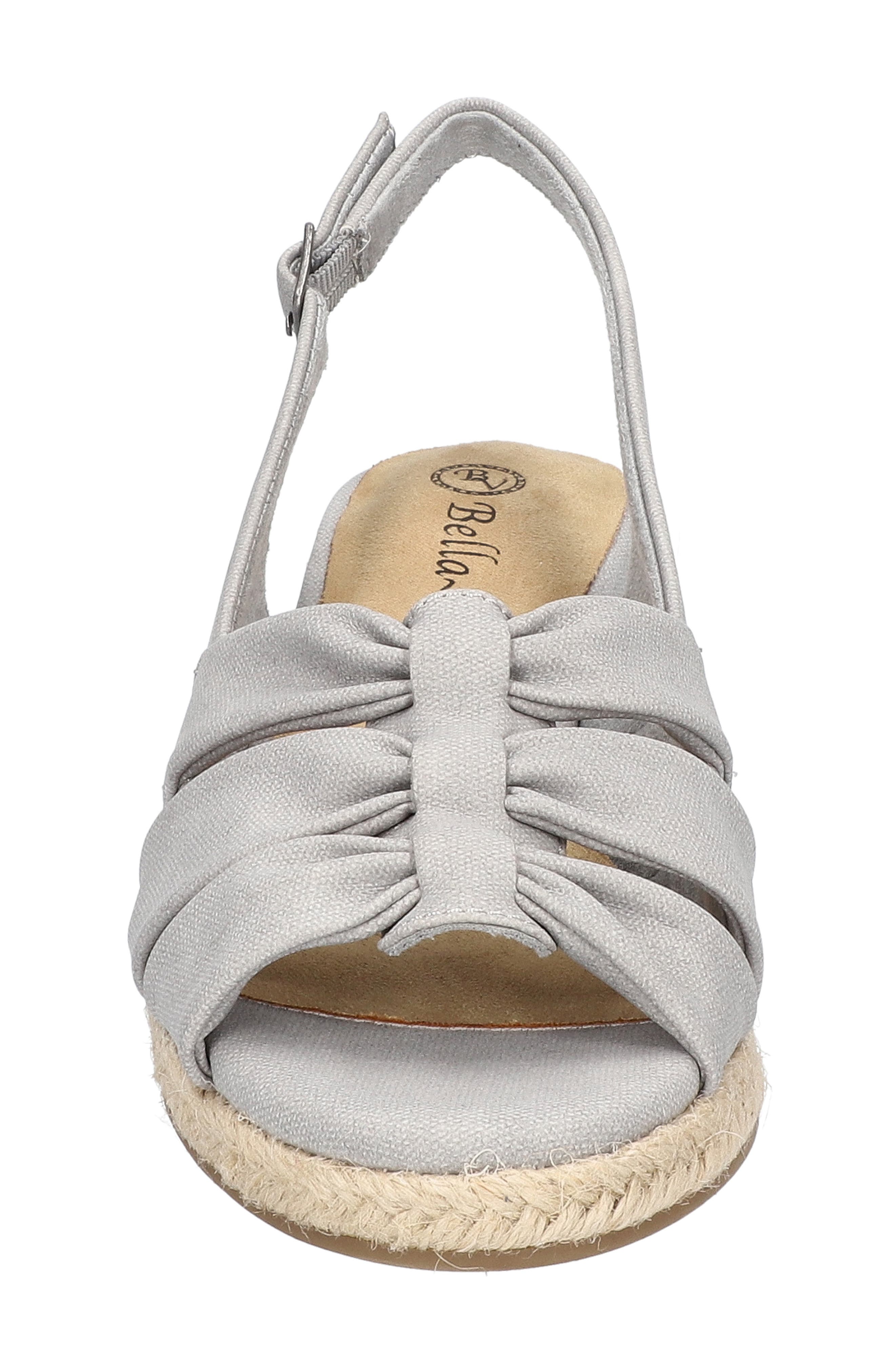 Cheerful Espadrille Wedge Sandal, Alternate, color, GREY