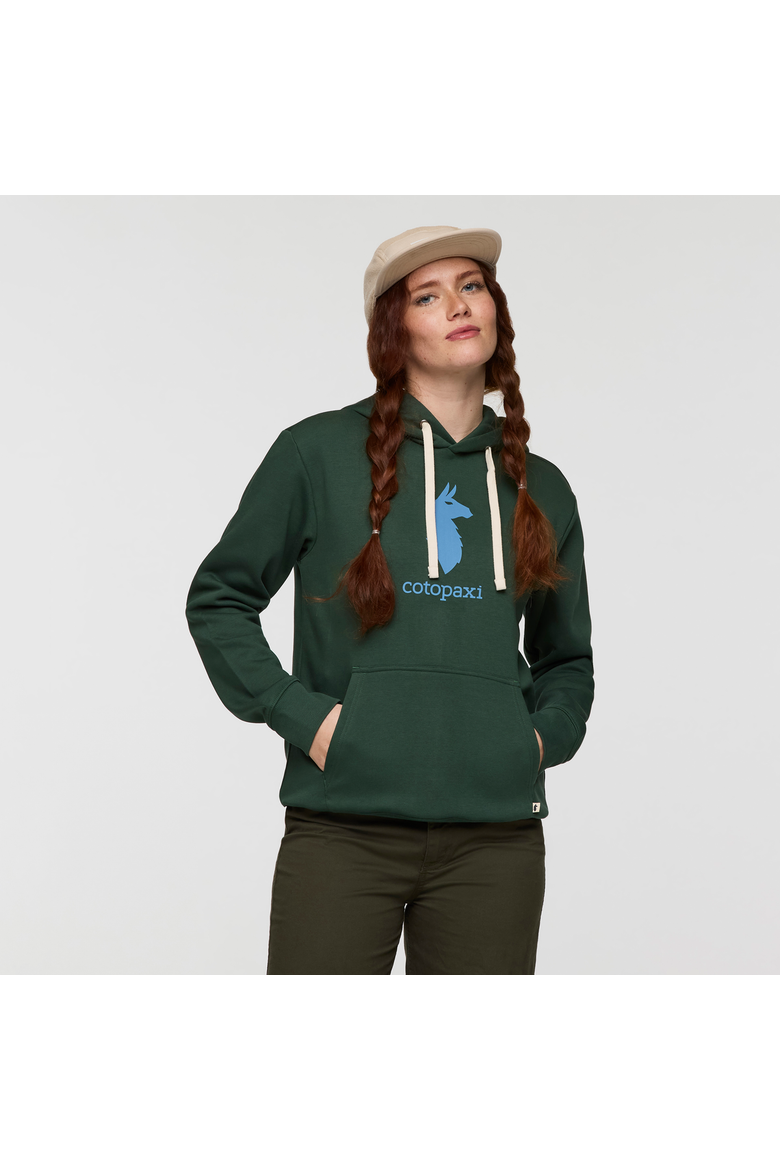 Llama Pullover Hoodie - Women's, Main, color, Cargo