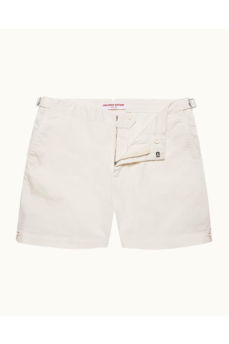 Bulldog Stretch-Cotton Mid-Length Stretch-Cotton Shorts, Alternate, color, SEA MIST