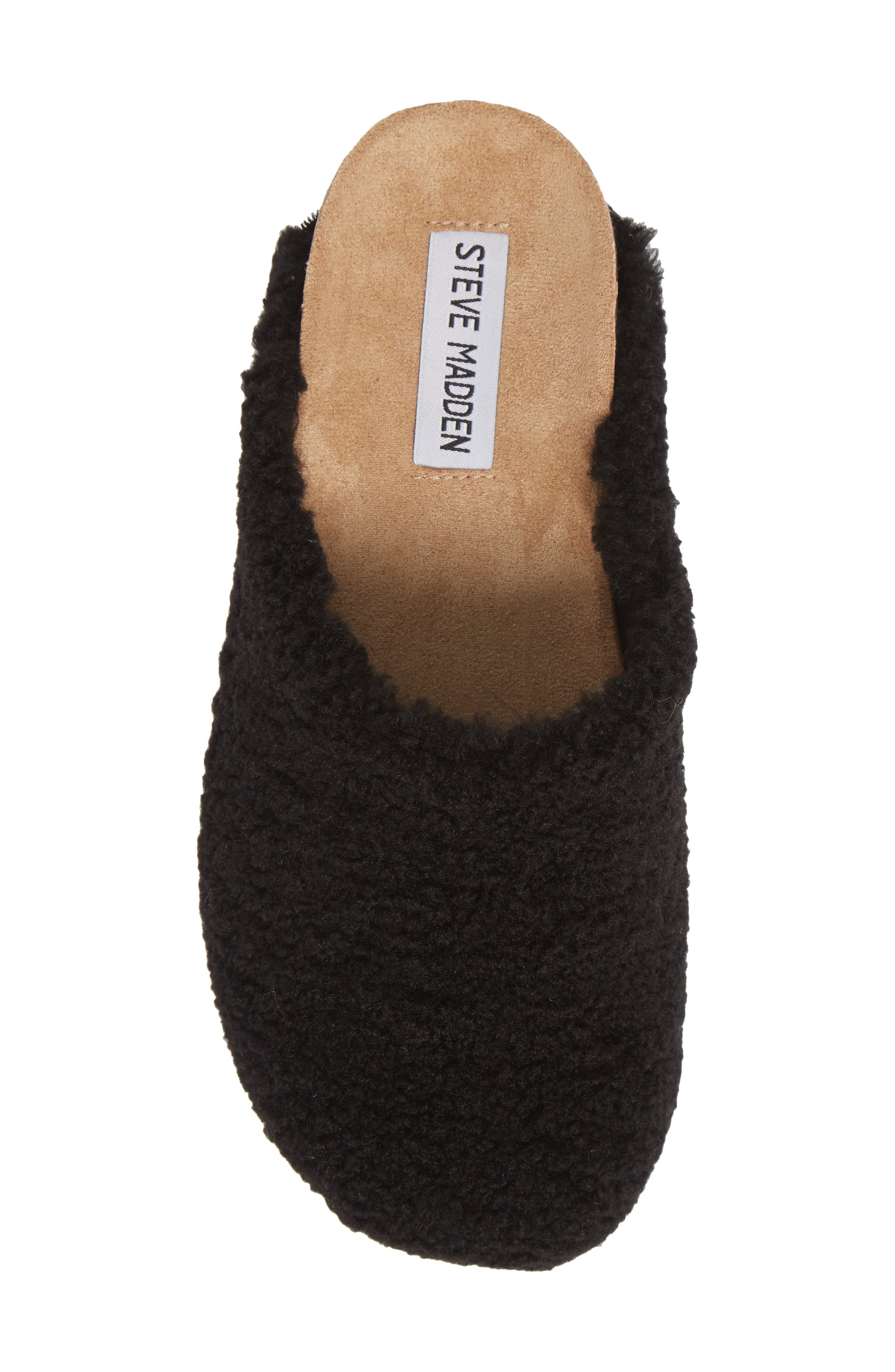 Steve Madden Vesa Faux Shearling Clog, Alternate, color, 