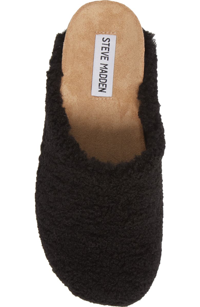 Steve Madden Vesa Faux Shearling Clog, Alternate, color,