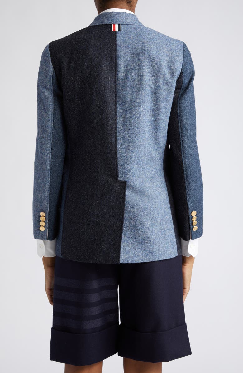 Thom Browne Fun Mix Patch Pocket Wool Blazer, Alternate, color, 