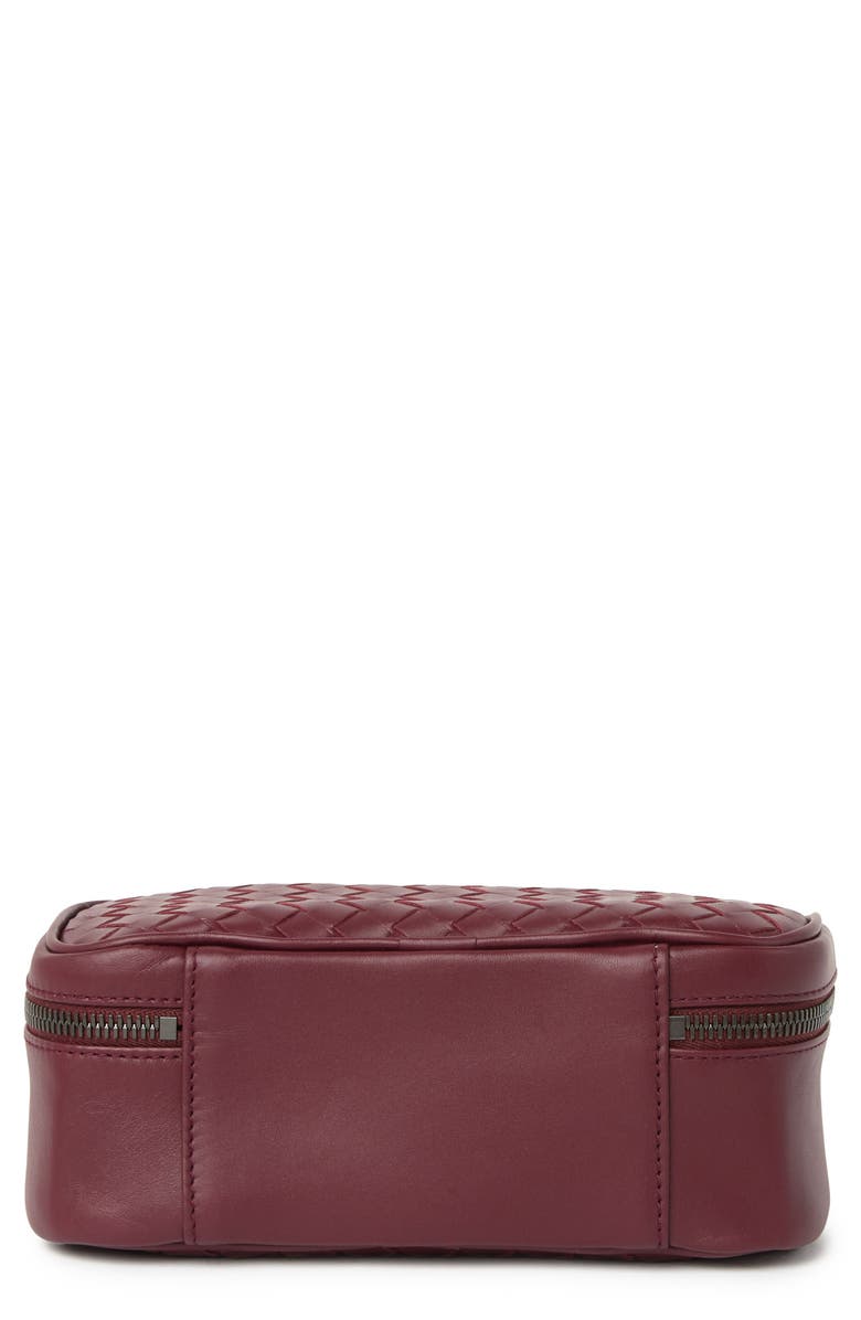 Bottega Veneta Leather Weave Jewelry Box, Alternate, color,