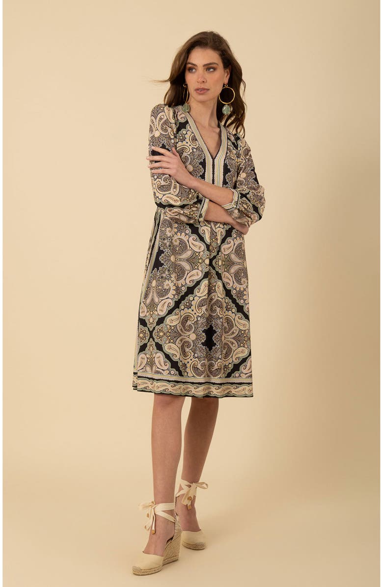 Hale Bob Zariyah Jersey Maxi Dress, Main, color, 