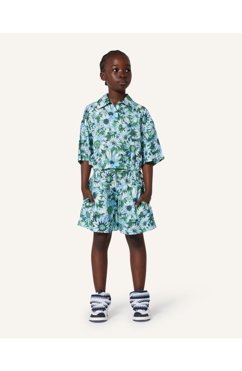 Lanvin Blouse Collar Shirt, Alternate, color, Jade