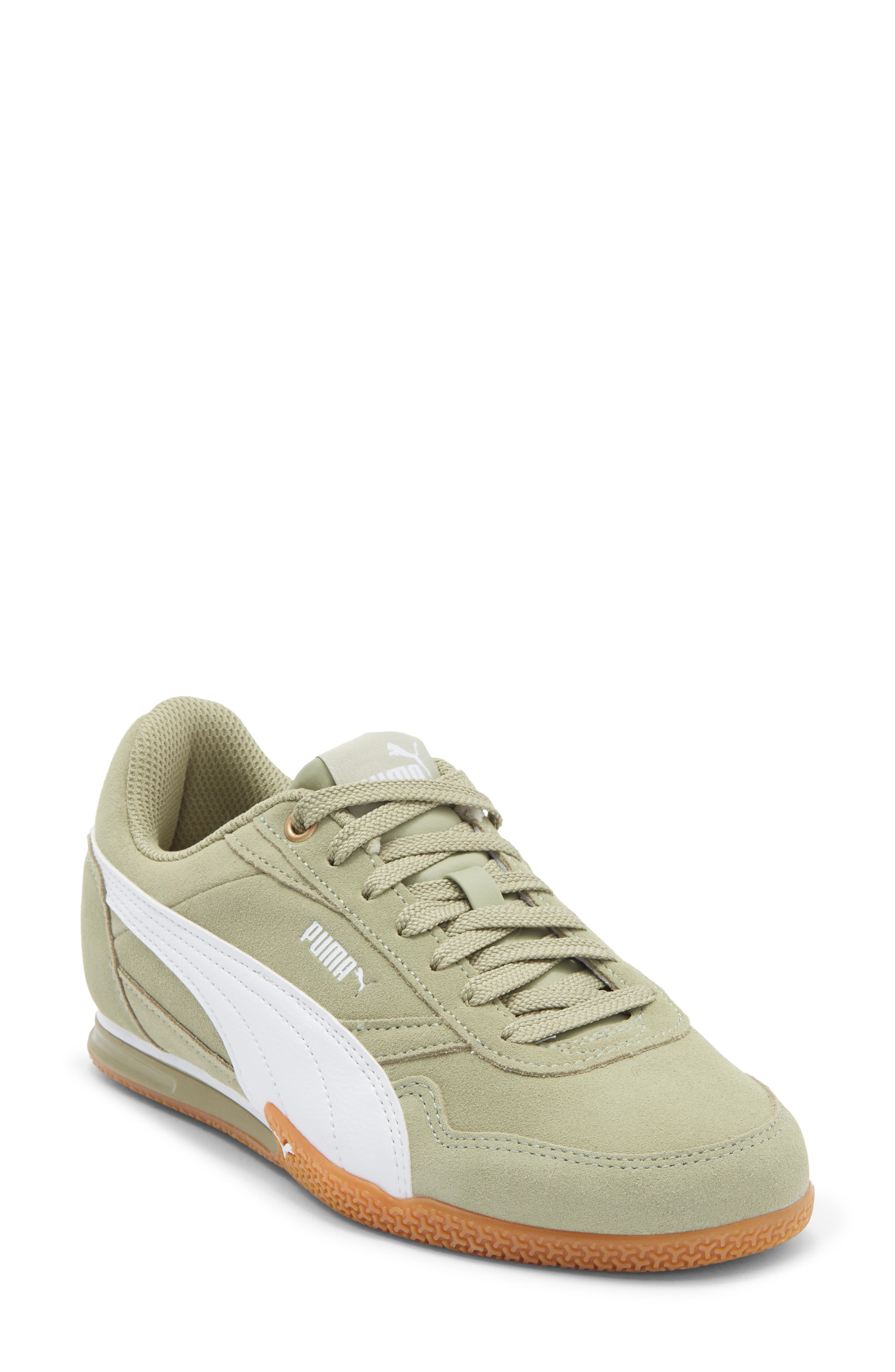 PUMA Bella Donna SD Sneaker, Main, color, Lux Army/ Puma White