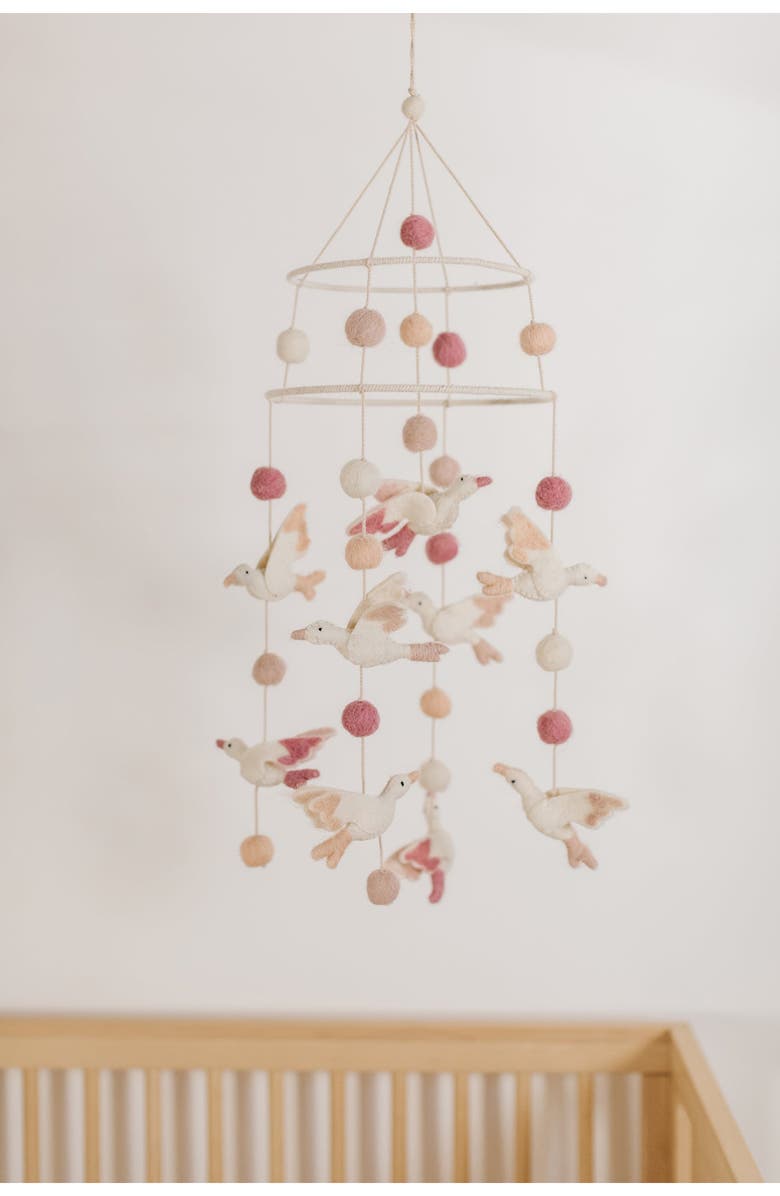 Pehr Birds of a Feather Mobile, Alternate, color, 