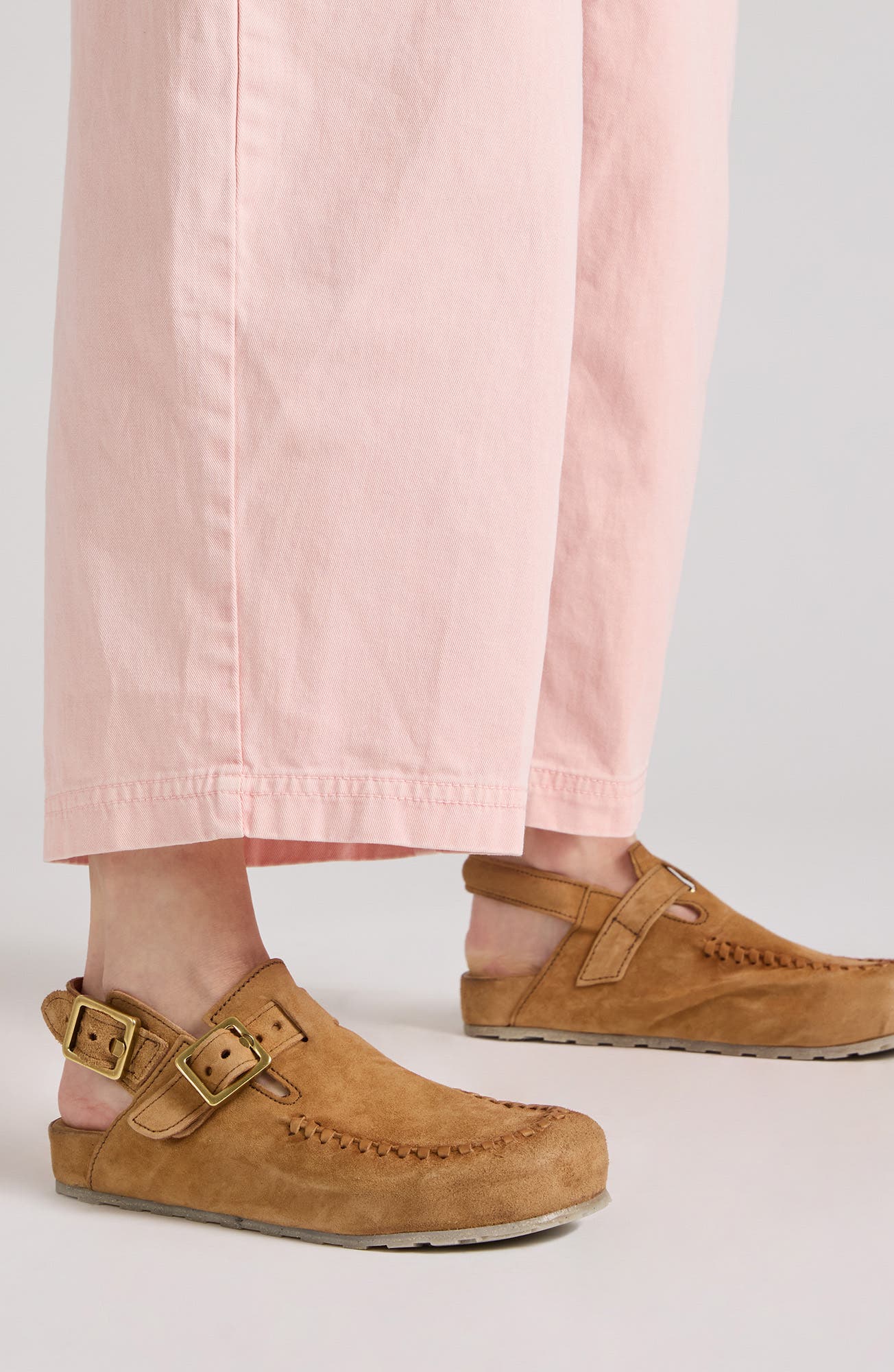 Reid Slingback Clog, Alternate, color, CAMEL