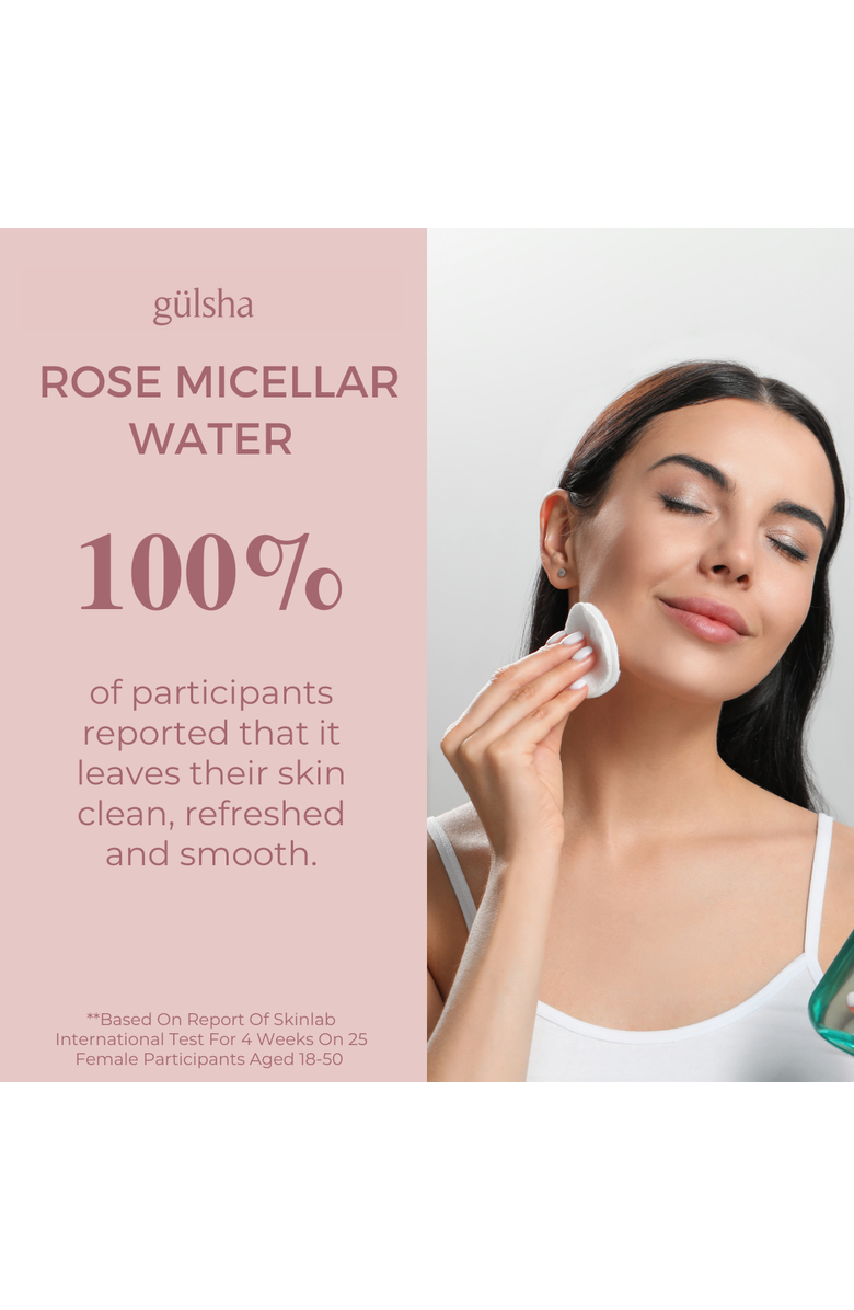 Gulsha Rose Micellar Water, Alternate, color, NO COLOR