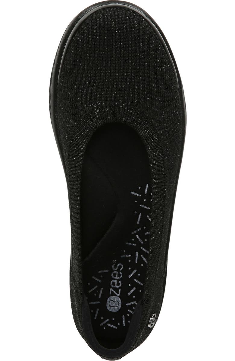 BZees Nutmeg Knit Flat, Alternate, color,