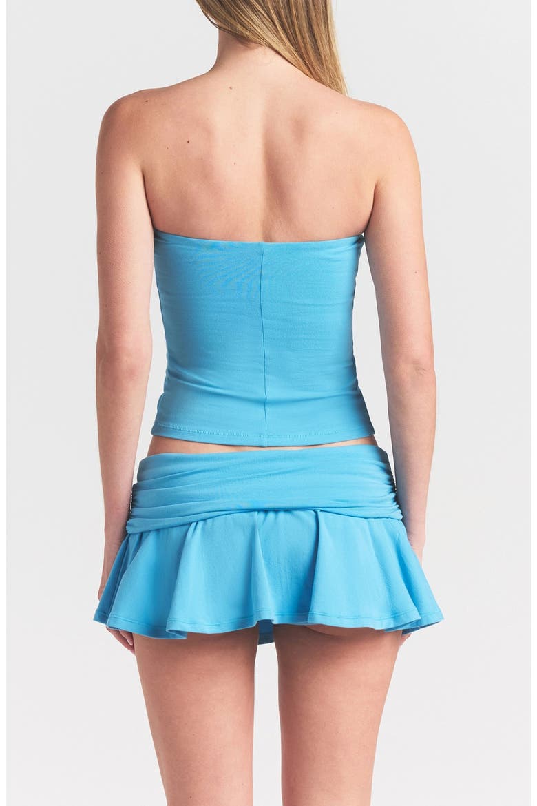 Stretch Cotton Jersey Tube Top, Alternate, color, WATER