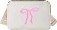 Sweet Wink Bow Patch Belt Bag