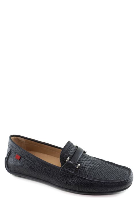 Bryant Park Leather Weave Driver Loafer