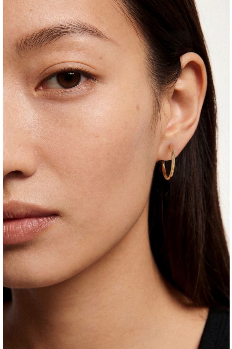Vega Set of 3 Hoop Earrings, Alternate, color, GOLD