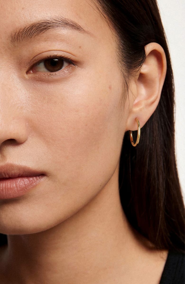 st. Moran Vega Set of 3 Hoop Earrings, Alternate, color, Gold