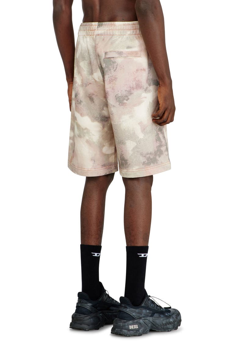 P-Crone-V1 Organic Cotton Fleece Sweat Shorts, Alternate, color, GREEN