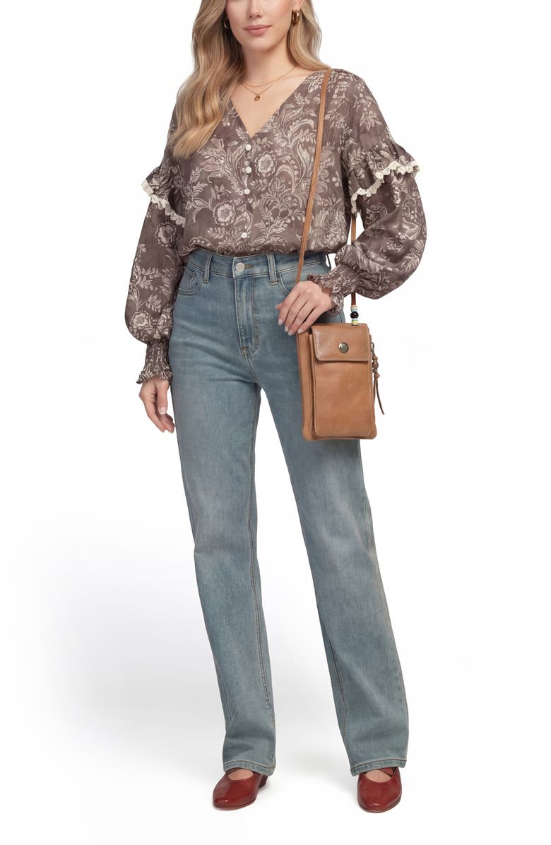 OLD TREND Northwood Crossbody Wallet, Alternate, color, Tan