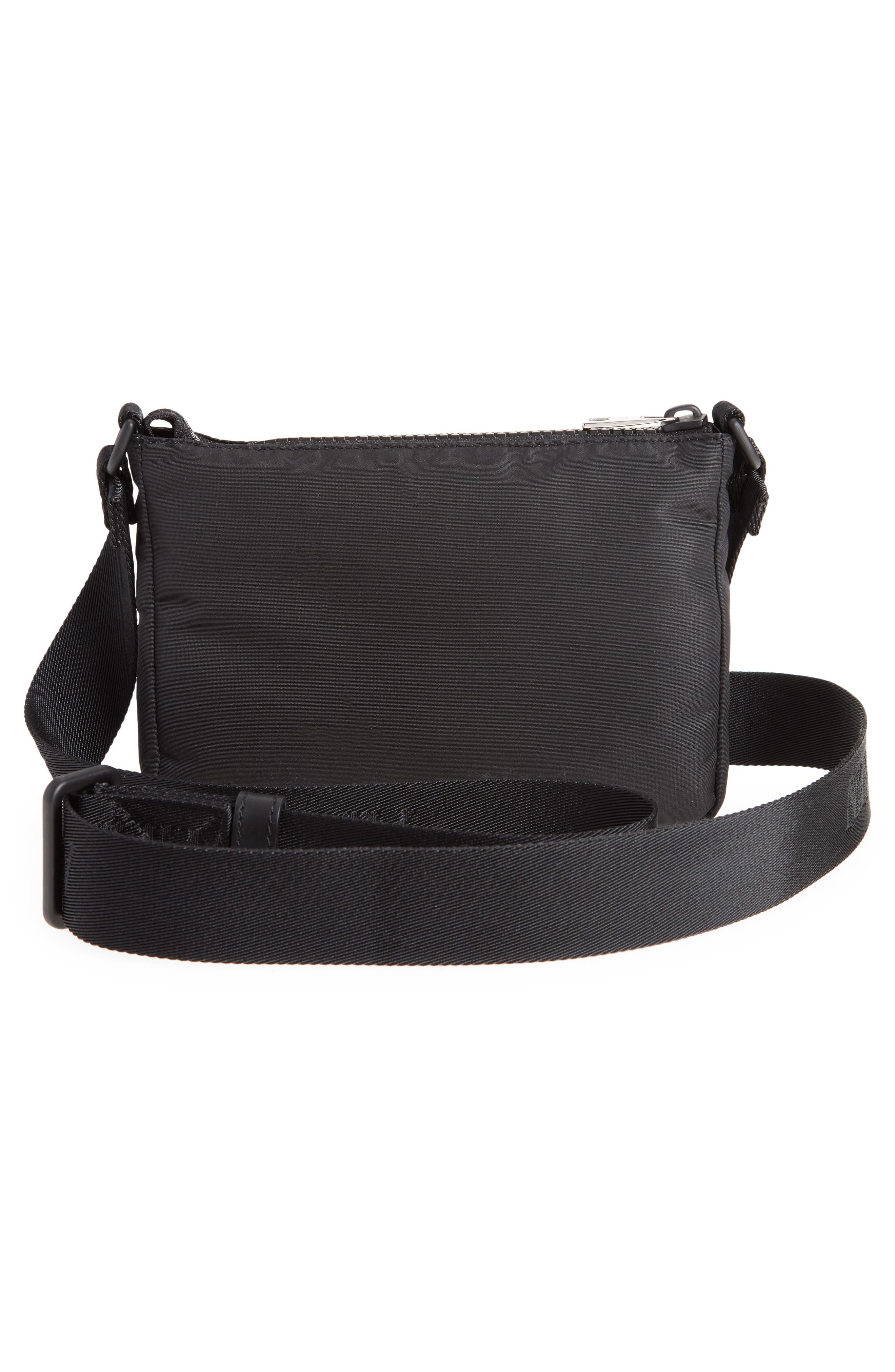 McQueen Alexander McQueen Zipper Logo Camera Bag, Alternate, color, 