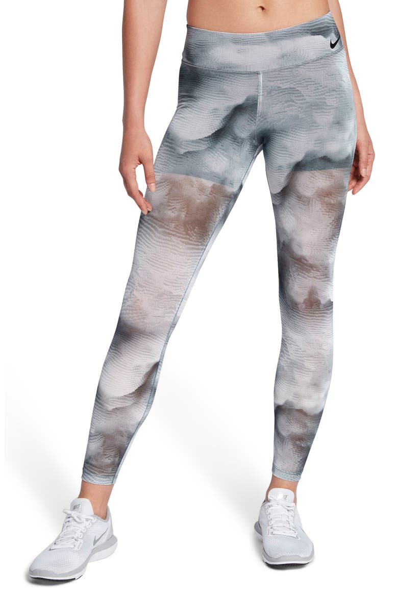 Power Legendary Women's Training Tights, Main, color, BLACK/ WHITE/ BLACK