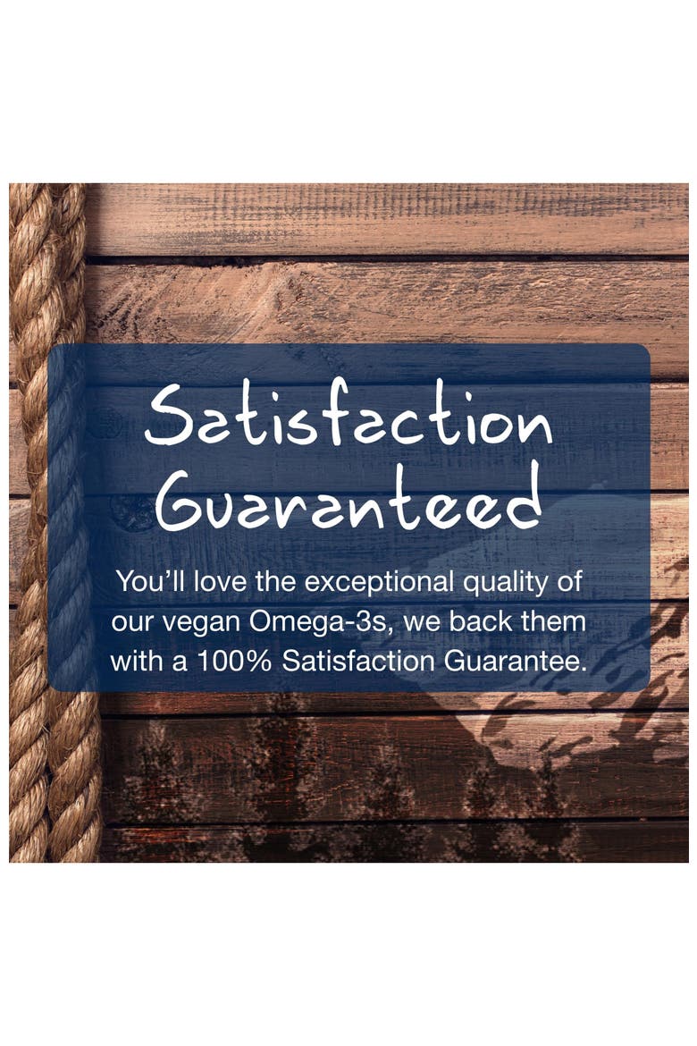 Omega-3 60 Softgels with Plant-Based Algae Oil(60 servings), Alternate, color, None