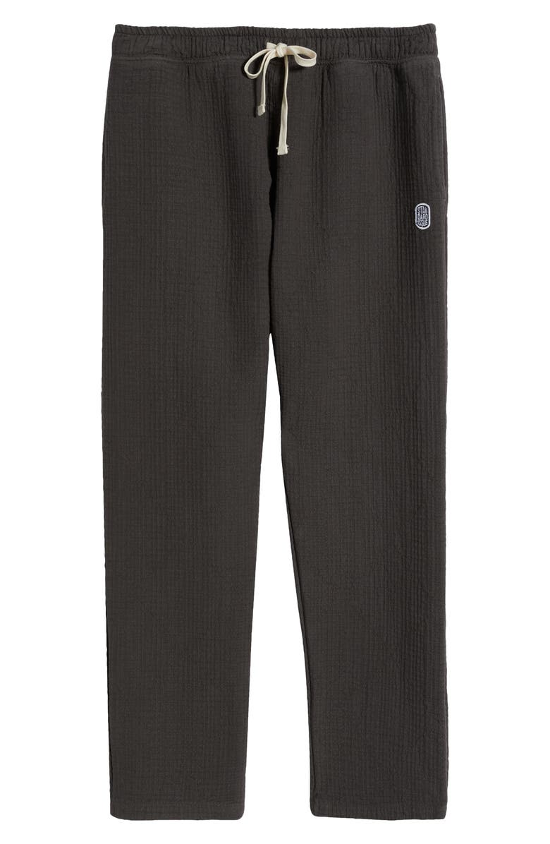 STANDARD ISSUE Sashiko Puckered Drawstring Slacker Pants, Alternate, color,