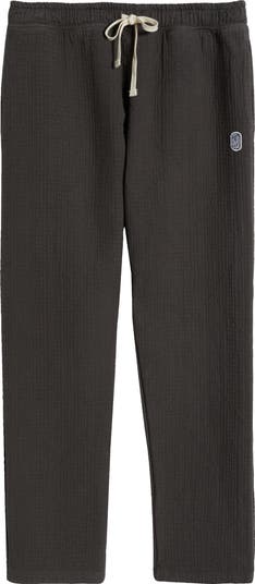 STANDARD ISSUE Sashiko Puckered Drawstring Slacker Pants