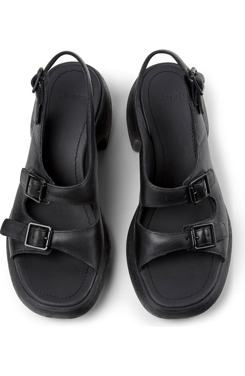 Camper Thelma Slingback Sandal, Alternate, color, Black