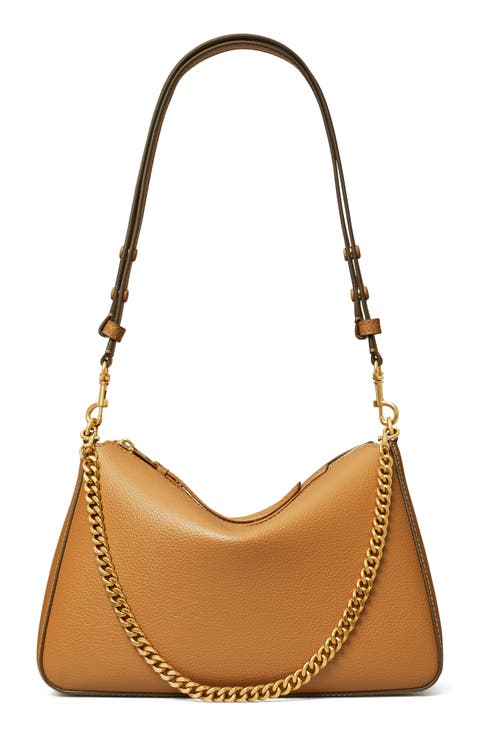 Perry Leather Shoulder Bag