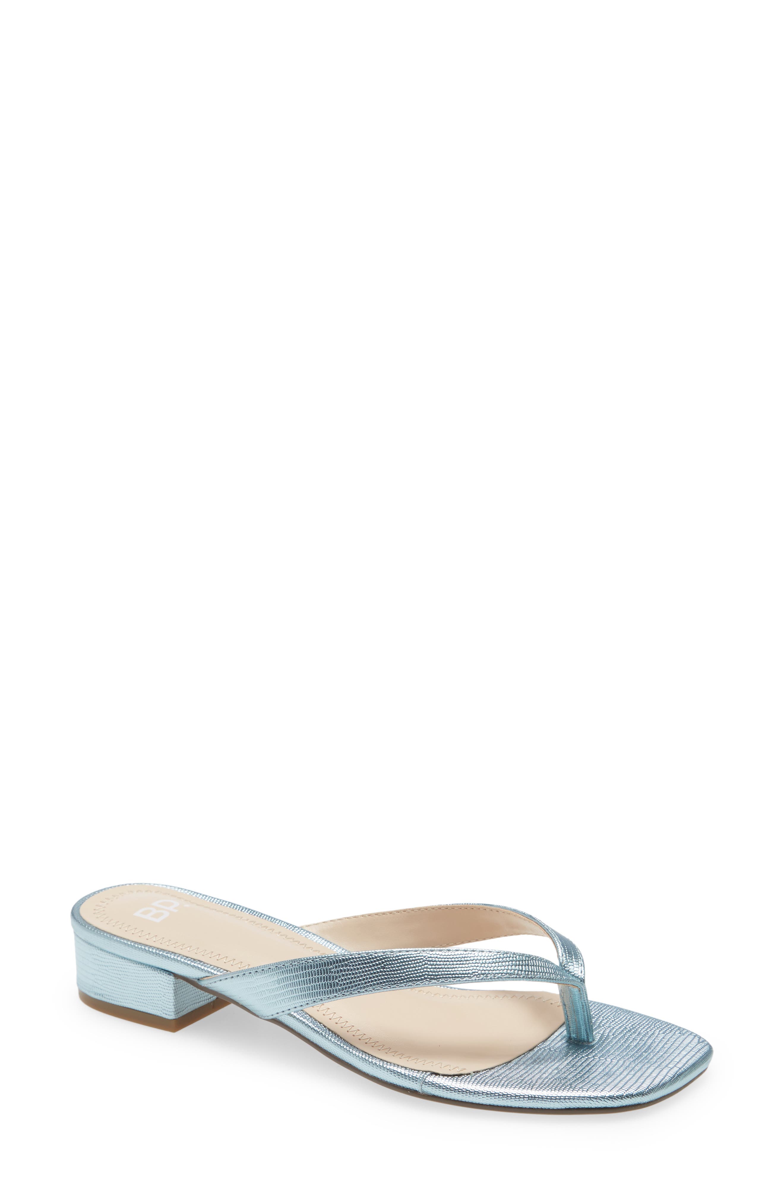 Talon Sandal, Main, color, BLUE SKY METALLIC
