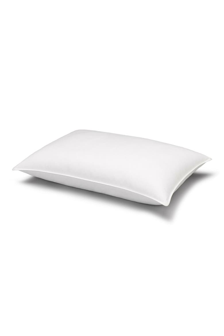 White Down 100% Certified RDS Firm Side/Back Sleeper Pillow, Main, color, WHITE