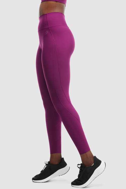 Peloton Cadent Laser Perforated Legging In Plum