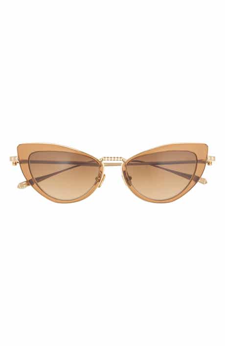 Valentino 51mm Polarized Cat Eye Sunglasses