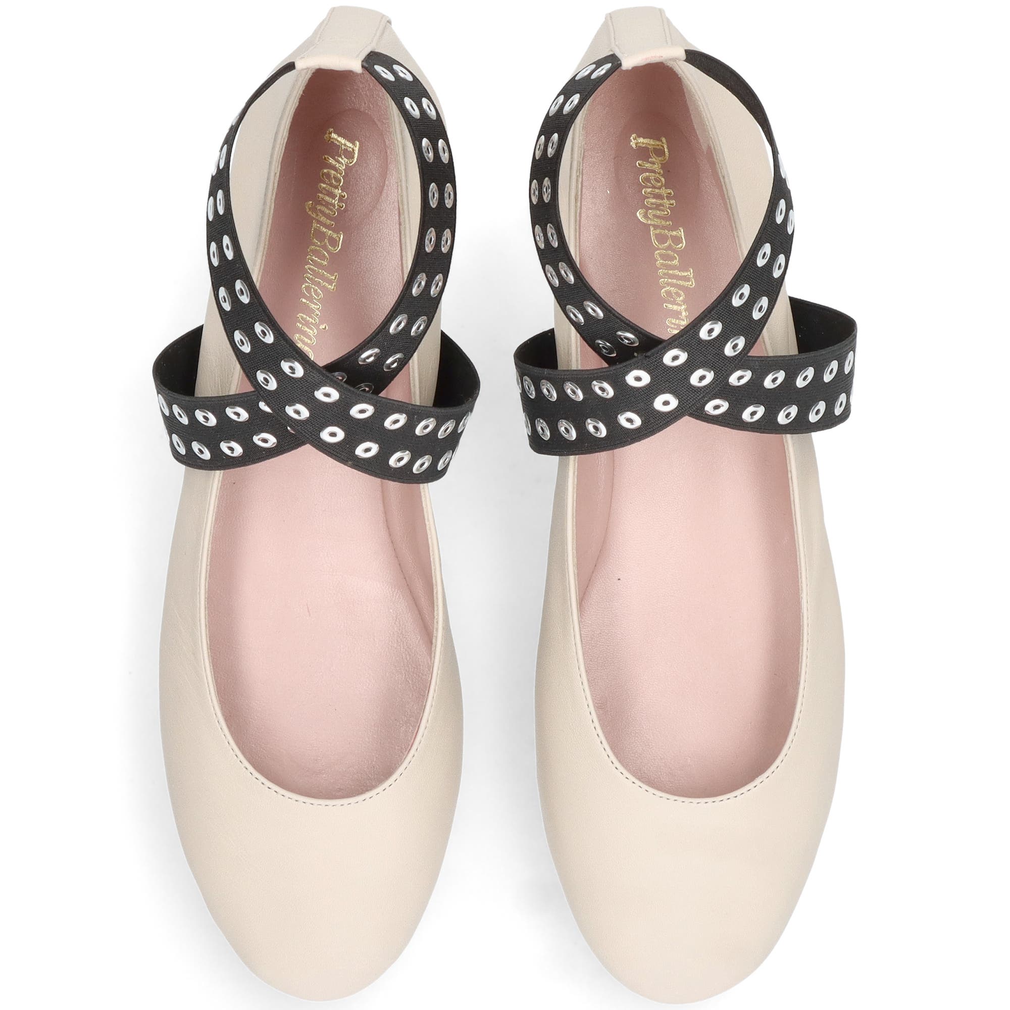 Ankle Strap Ballet Flat, Alternate, color, Ivory