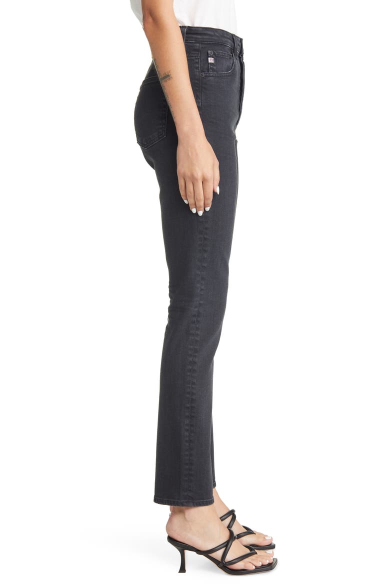 The Alexxis Slim Straight Leg Jeans, Alternate, color, 3 YEARS SULFUR BLACK