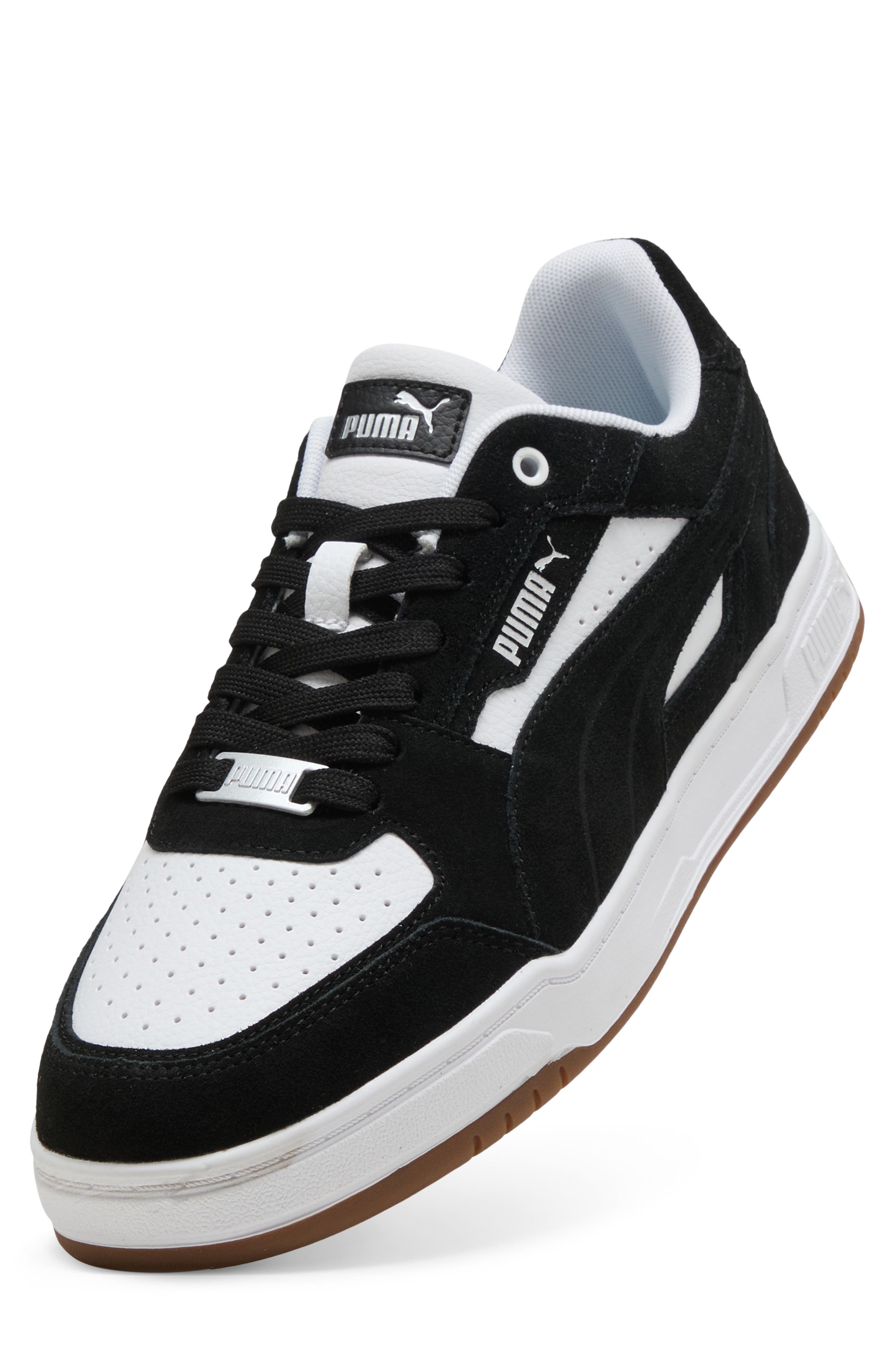 PUMA Caven III Plus Sneaker, Alternate, color, Puma Black/ Puma Silver/ White