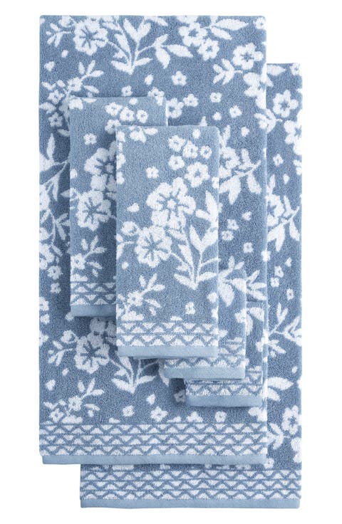 Folk Floral 6-Piece Assorted Towels