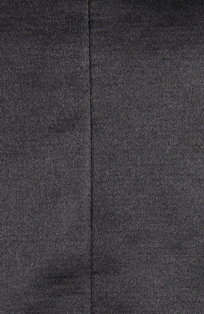 TOM FORD Cotton & Silk Duchesse Satin Wrap Skirt, Alternate, color, Black