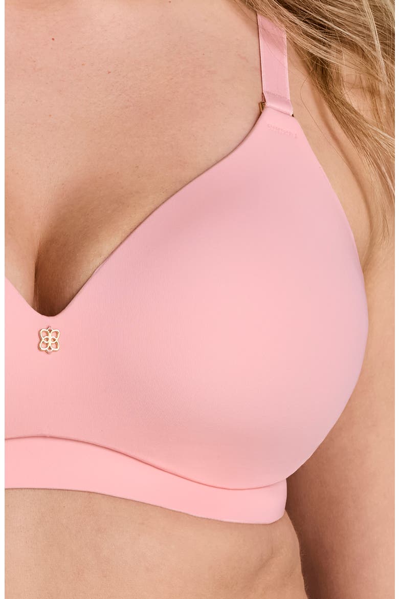 CloudEmbrace Wireless T-Shirt Bra, Alternate, color, PINK CLOUD