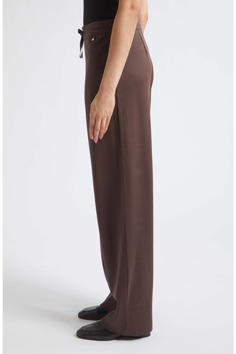 Knit Cotton Jersey Pants, Alternate, color, 8800 CHOCOLATE