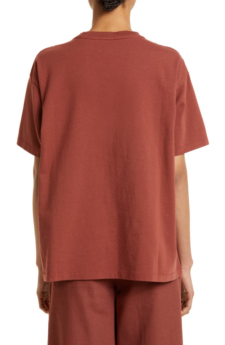 Bode Embroidered Pony Cotton T-Shirt, Alternate, color, 