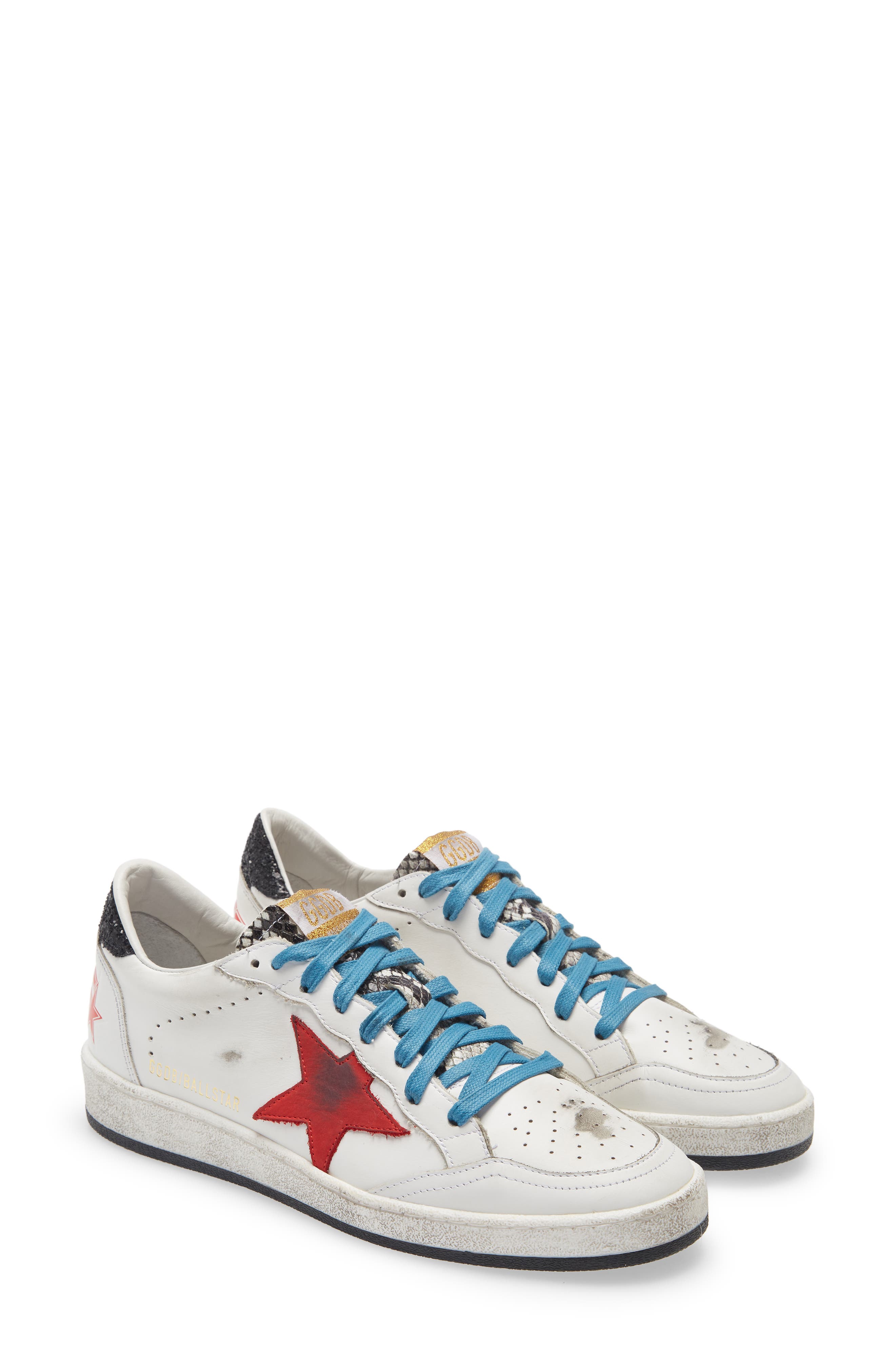 Golden Goose Ball Star Low Top Sneaker, Main, color, 