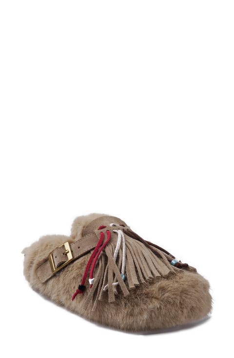 Preslyn Faux Fur Slipper (Women)