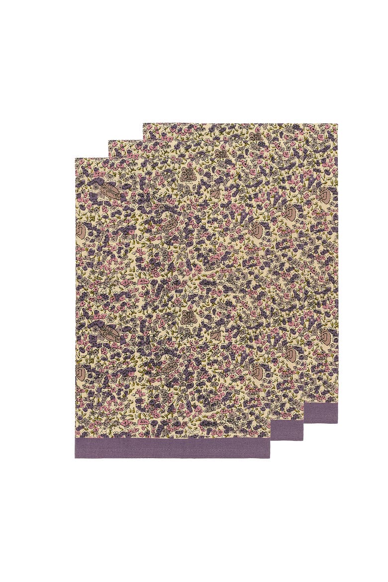 Lavender Tea Towels, Alternate, color, Purple 20" x 30"